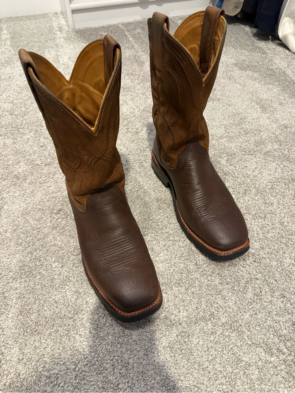 Tecovas - The Midland - Full Grain Leather Bison Boots - Size 11 D-Average Width